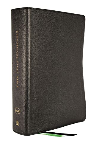 NKJV, Evangelical Study Bible: Christ-Centered, Faith-Building, Mission-Focused (#6536BK - Black Genuine Leather)