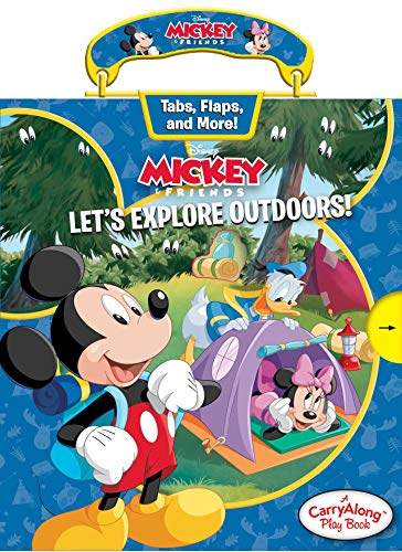 Let's Explore Outdoors! (Disney Mickey & Friends Carry Along Play Book)