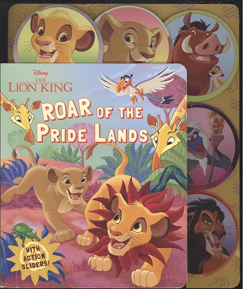 Roar of the Pride Lands Sliding Tab Book (Disney the Lion King)