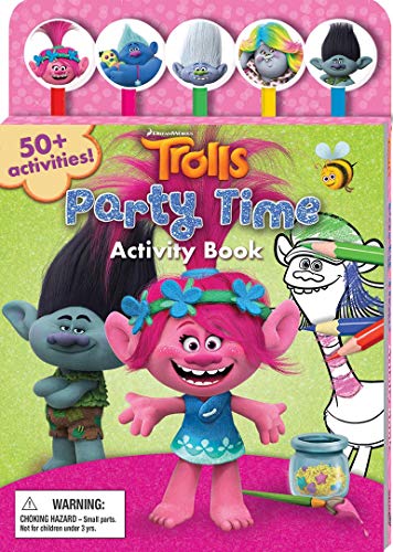 DreamWorks Trolls Party Time Activity Book (Pencil Toppers)