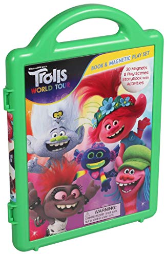 Trolls World Tour: Book and Magnetic Playset
