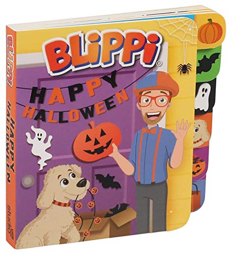 Happy Halloween (Blippi, Board Books With Tabs)