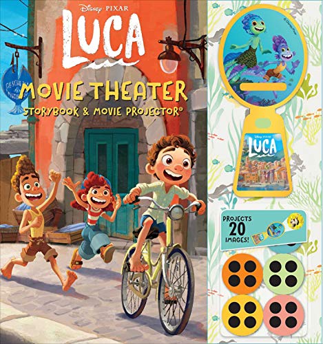 Disney/Pixar Luca Movie Theater Storybook & Movie Projector