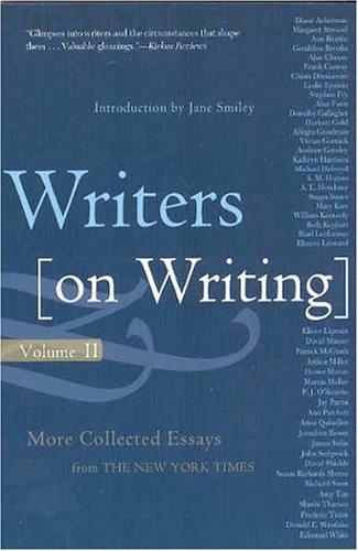 Writers on Writing: Volume 2: More Collected Essays from the New York Times