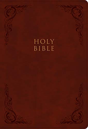 CSB Super Giant Print Reference Bible (Burgundy LeatherTouch)