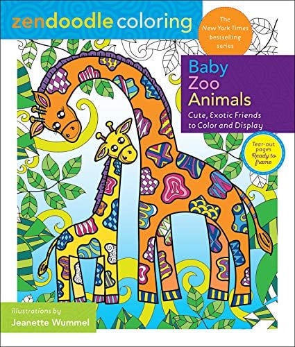 Wild Animals Coloring Book: 50 Best Animals Design For Adults Coloring,  Coloring Book For Stress And Anxiety, Coloring Book For Adults (Paperback)