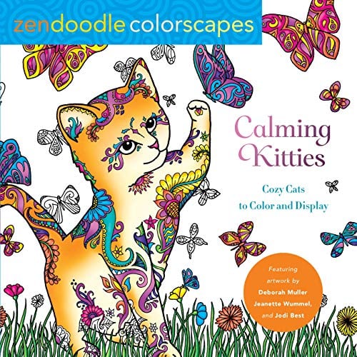 Calming Kitties (Zendoodle Colorscapes)