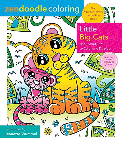 Little Big Cats (Zendoodle Coloring)