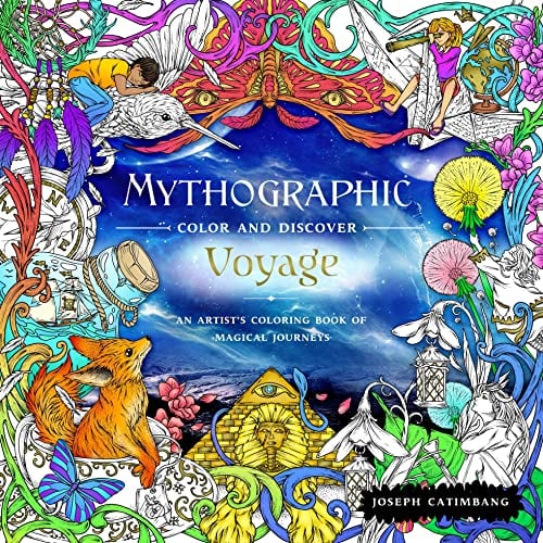 Voyage An Artist's Coloring Book of Magical Journeys (Mythographic