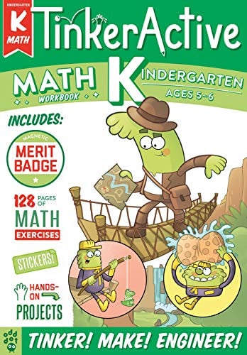 Math Workbook (TinkerActive, Kindergarten)