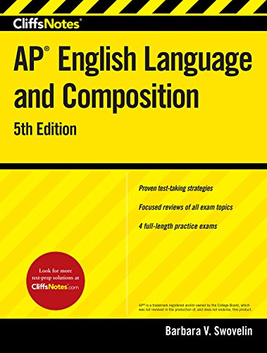 AP English Language and Composition Cliff Notes (5th Edition)