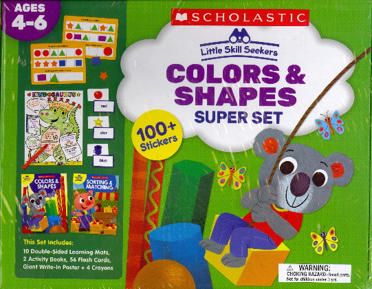 Colors & Shapes Super Set (Little Skill Seekers, Ages 4-6)