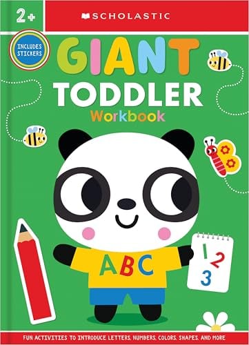 Giant Toddler Workbook (Scholastic Early Learners)