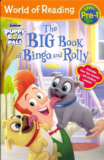 The Big Book of Bingo and Rolly (Puppy Dog Pals, World of Reading, Level Pre-1)