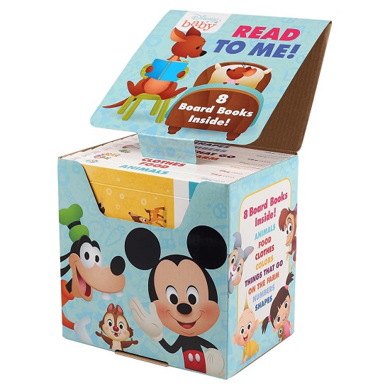 Read to Me (Disney Baby 8 Board Book Box Set)