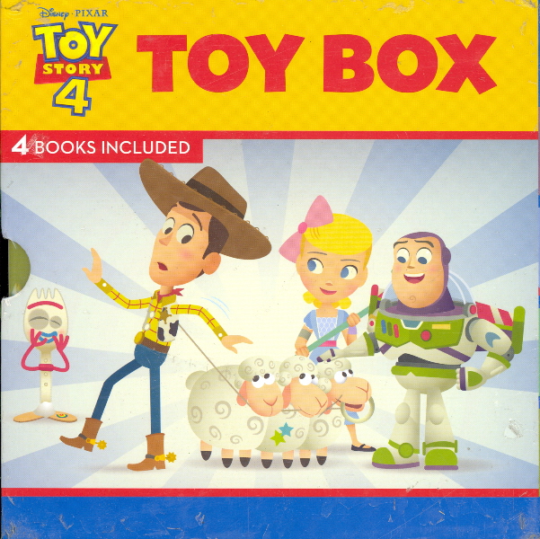 Toy Story 4 Toy Box: 4 Book Box Set (Be Your Own Shepherd/Listen to Your Inner Voice/Throw Your Worries Away/Follow Your Heart)