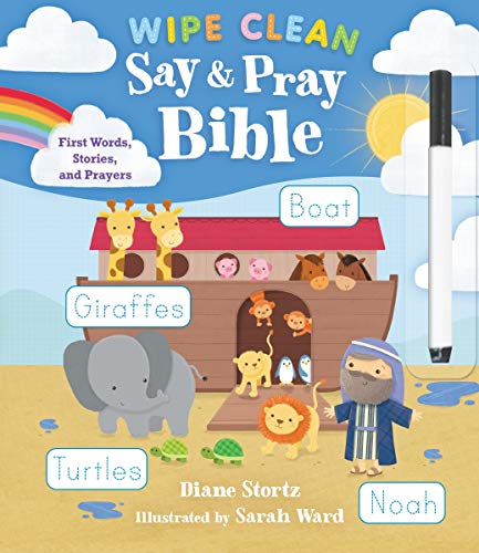 Say & Pray Bible Wipe Clean Activity Book