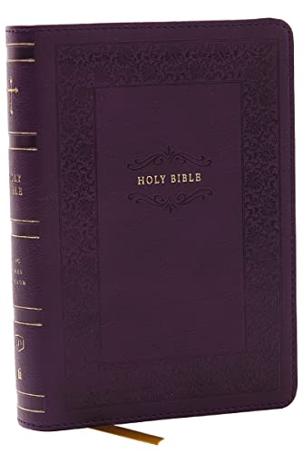 KJV Compact Reference Bible, Purple Imitation Leather
