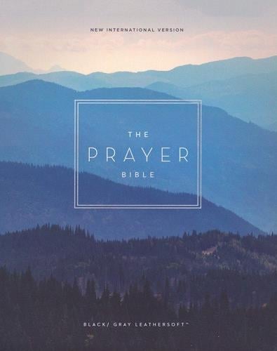 NIV, The Prayer Bible (3793BK - Black/Gray Leathersoft)