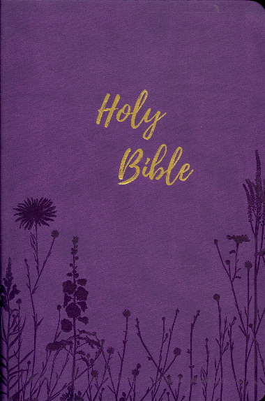 KJV, Giant Comfort Print Holy Bible (7843PUSM - Purple Leathersoft)