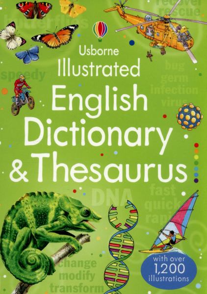 Usborne Illustrated English Dictionary & Thesaurus