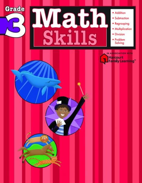 Math Skills (Harcourt Family Learning, Grade 3)