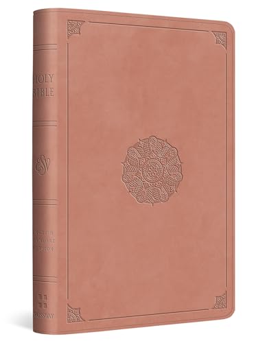 ESV, Compact Bible (TruTone, Blush Rose, Emblem Design)