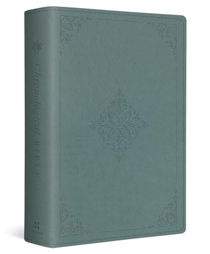 ESV, Chronological Holy Bible (TruTone, Paris Sky, Fleur-de-lis Design)