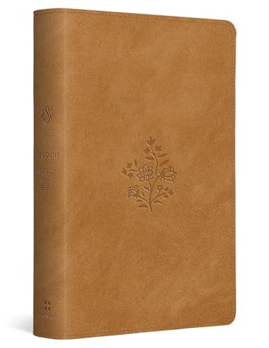 ESV, Student Study Bible (TruTone, Nubuck Caramel, Wildflower Design)