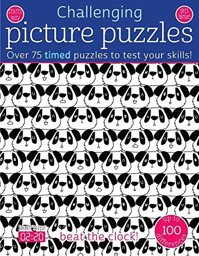 Challenging Picture Puzzles: Over 75 Timed Puzzles to Test Your Skills