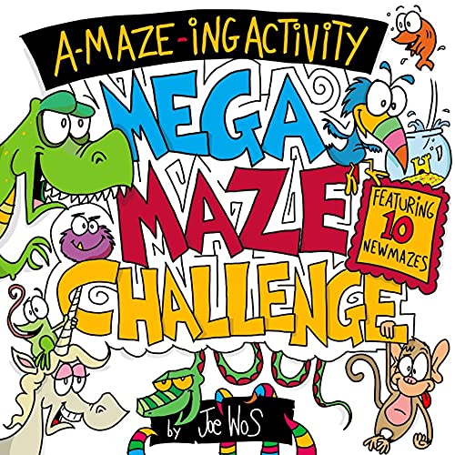 Mega Maze Challenge (A-MAZE-ING Activity Books)