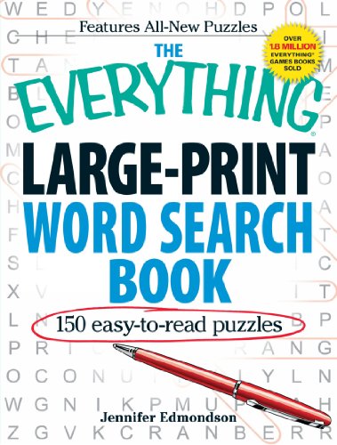 Large Print Word Search Book (The Everything)