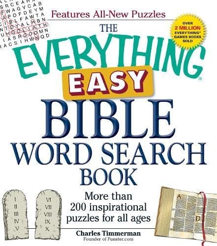 Easy Bible Word Search Book (The Everything)