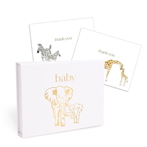 Baby Thank You Notes and Envelopes