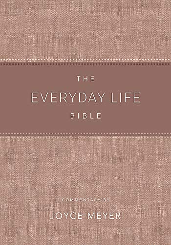 The Everyday Life Amplified Bible (Blush, Leatherluxe)