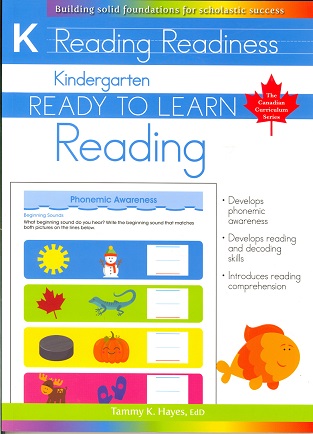 Kindergarten Reading (Ready to Learn, Canadian Curriculum Series)