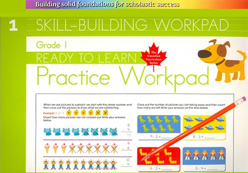 Grade 1 Skill Building Practice Workpad (Ready to Learn, Canadian Curriculum Series)