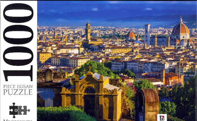 Florence, Italy 1000 Piece Jigsaw Puzzle (Mindbogglers)
