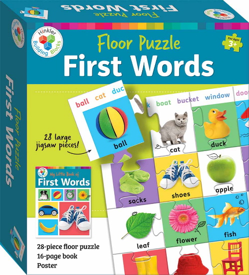 First Words Floor Puzzle (Hinkler Building Blocks)