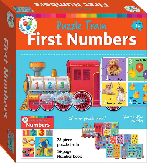 First Numbers Puzzle Train (Hinkler Building Block