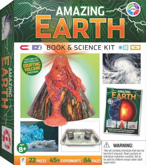 Amazing Earth Book & Science Kit (STEM)
