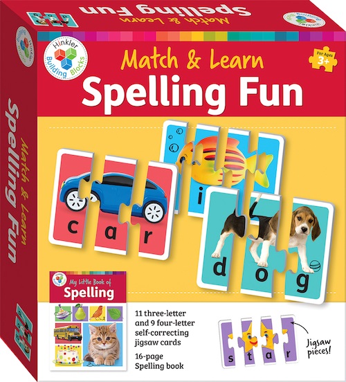 Match & Learn Spelling Fun (Hinkler Building Blocks)