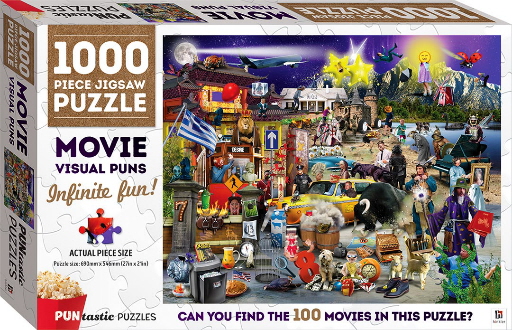 Movie Visual Puns: 1000 Piece Jigsaw Puzzle (Puntastic Puzzles)