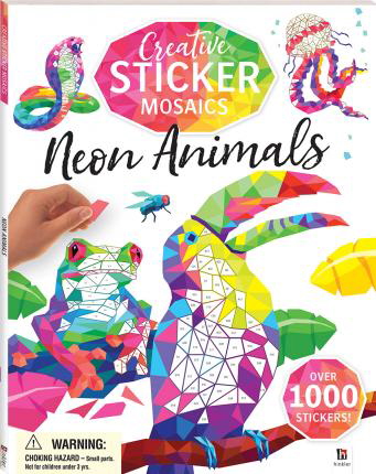 Neon Animals (Creatice Sticker Mosaics)