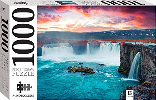 Godafoss Waterfall, Iceland 1000 Piece Jigsaw Puzzle (Mindbogglers)