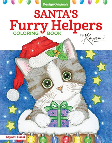 Santa's Furry Helpers Coloring Book