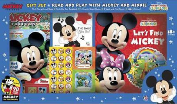 Read and Play With Mickey and Minnie Gift Set (Disney Mickey Mouse Clubhouse)
