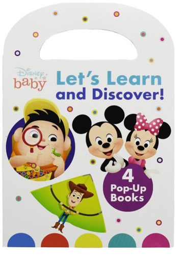 Let's Learn and Discover! 4 Pop-Up Books (Disney Baby)