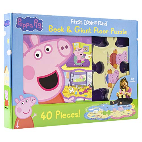 First Look and Find: Book & Giant Puzzle (Peppa Pig)