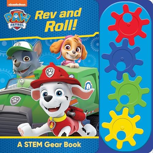 Rev and Roll STEM Gear Book (Paw Patrol)